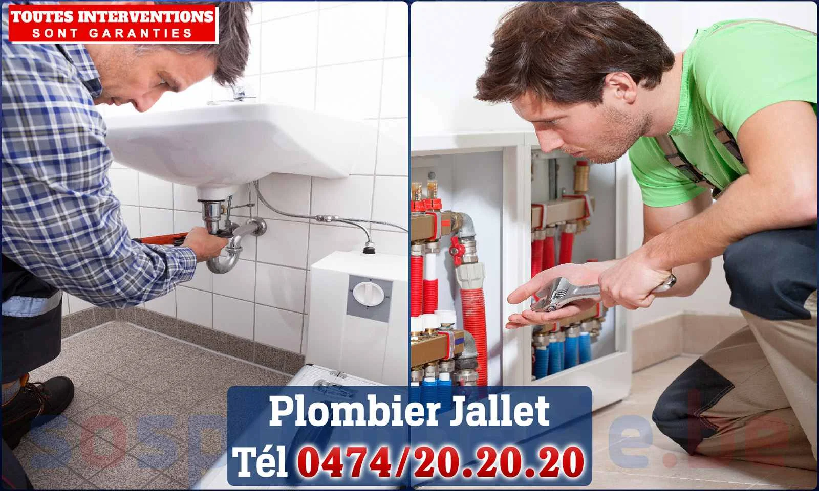 SOS Plomberie - Plombier Jallet pour installation et
réparation