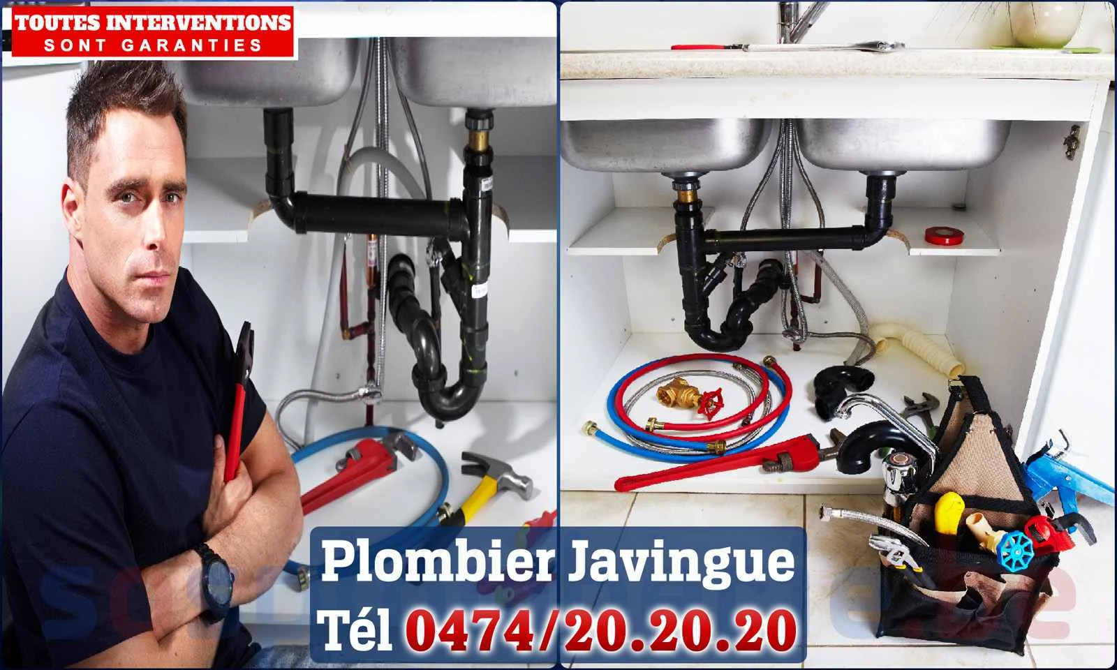 SOS Plomberie - Plombier Javingue pour installation et
réparation