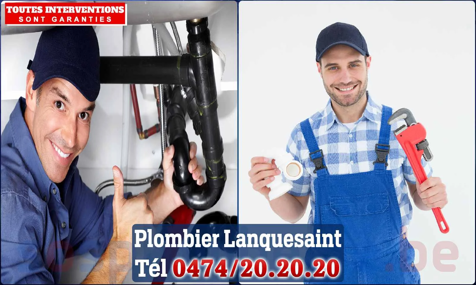 SOS Plomberie - Plombier Lanquesaint pour installation et
réparation