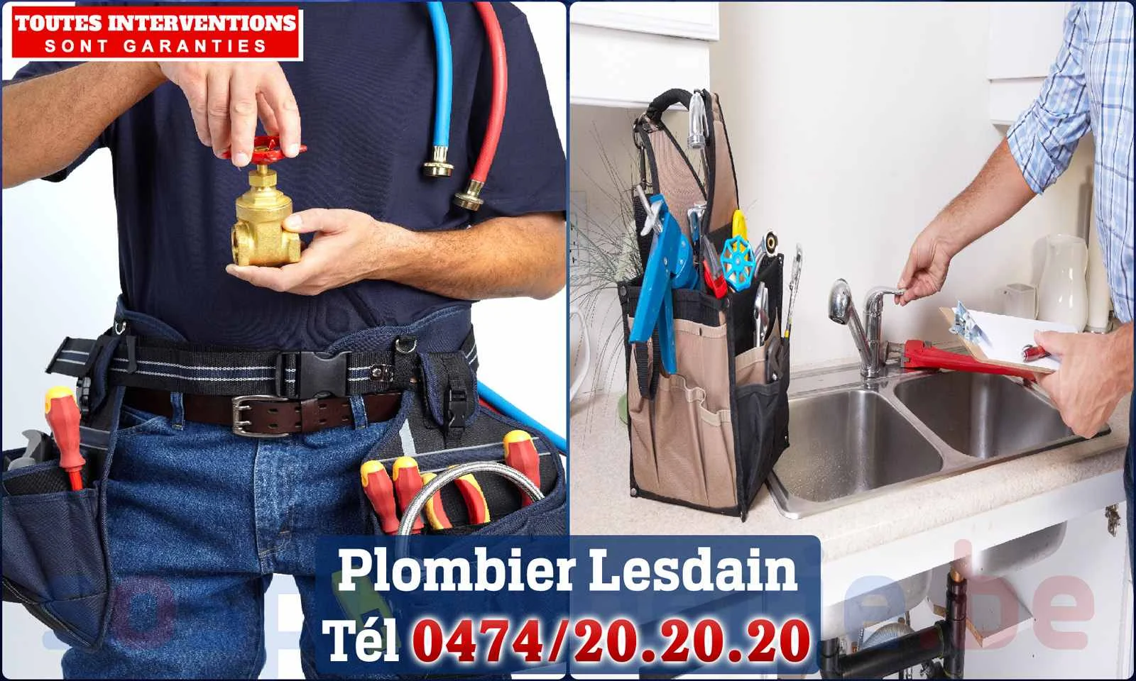 SOS Plomberie - Plombier Lesdain pour installation et
réparation