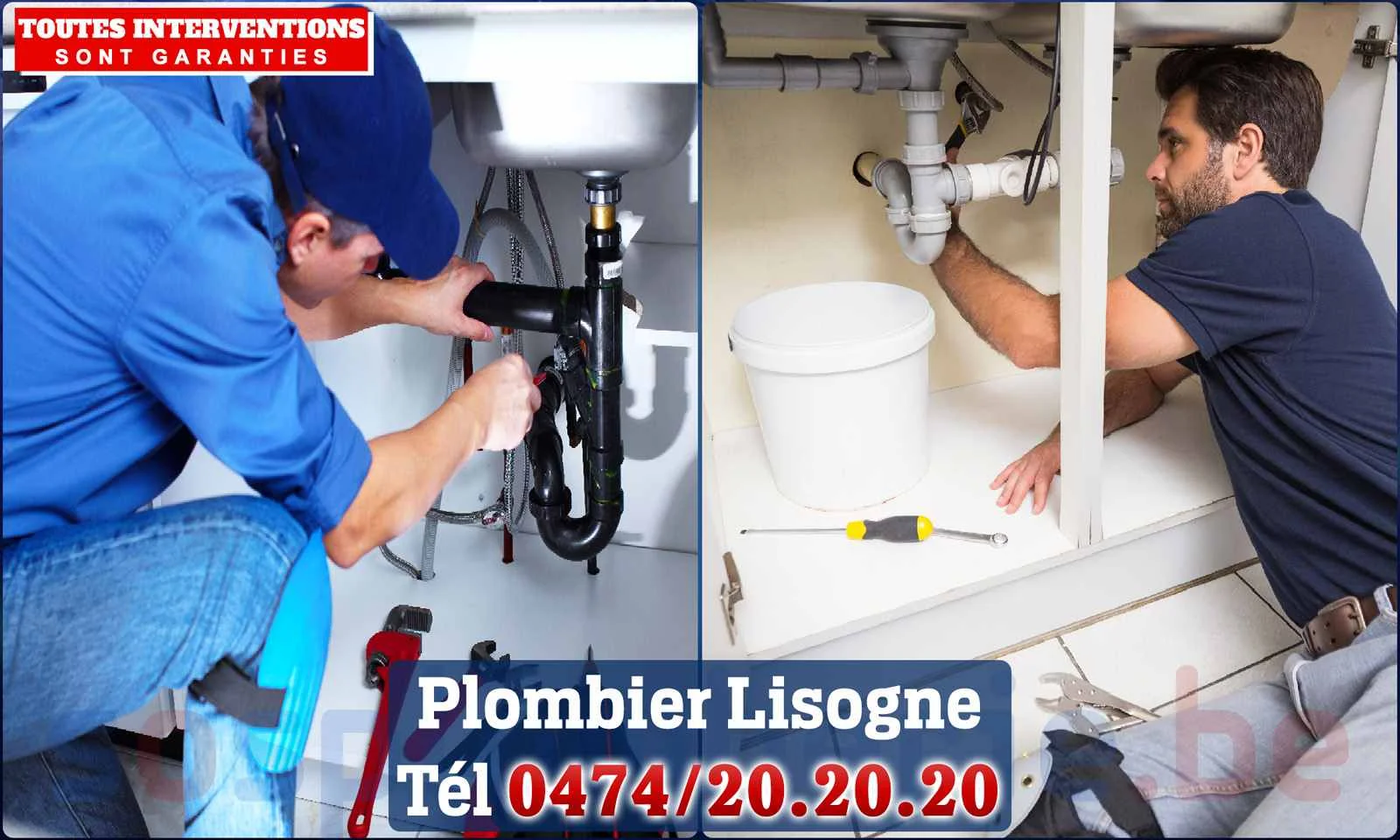 SOS Plomberie - Plombier Lisogne pour installation et
                    réparation