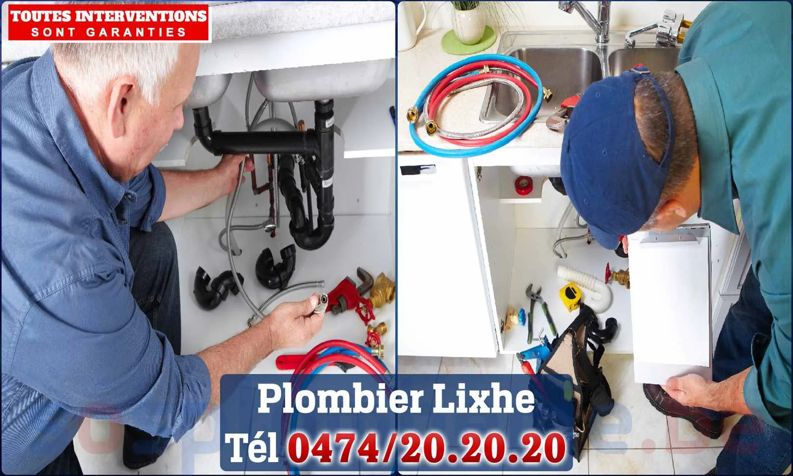 SOS Plomberie - Plombier Lixhe pour installation et
réparation