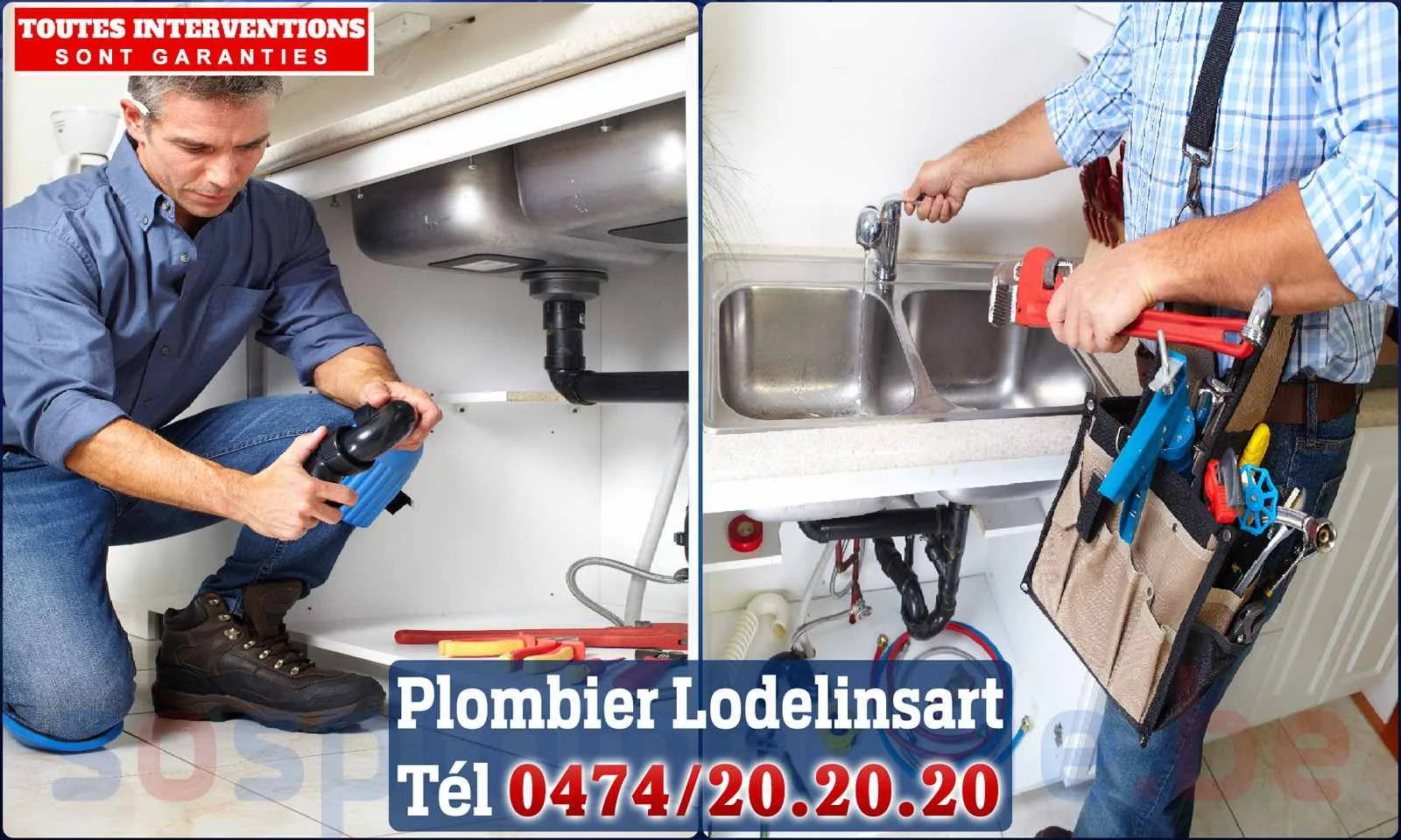 SOS Plomberie - Plombier Lodelinsart pour installation et
réparation