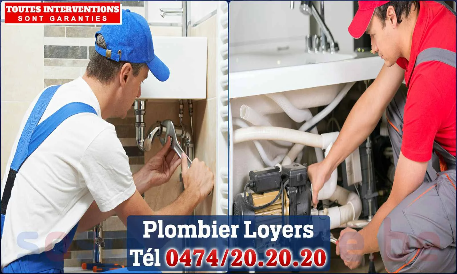 SOS Plomberie - Plombier Loyers pour installation et
réparation