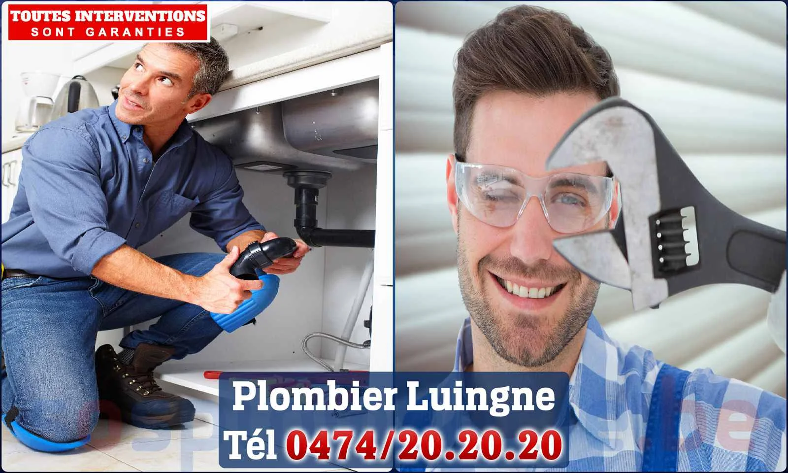 SOS Plomberie - Plombier Luingne pour installation et
réparation