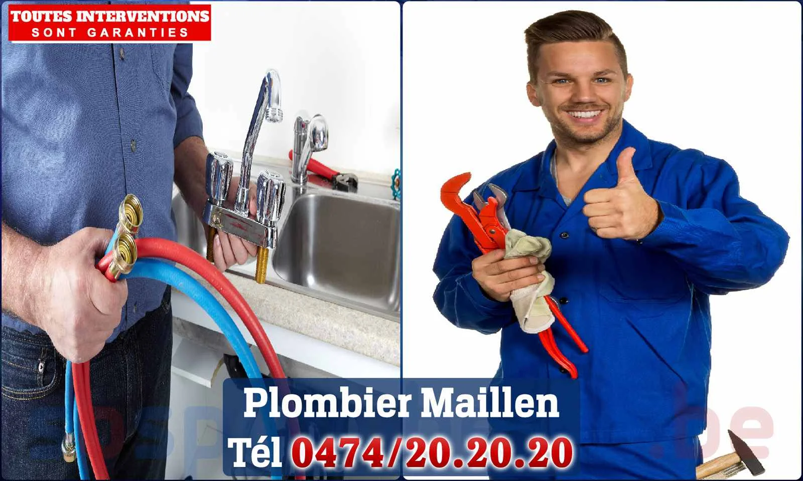 SOS Plomberie - Plombier Maillen pour installation et
réparation