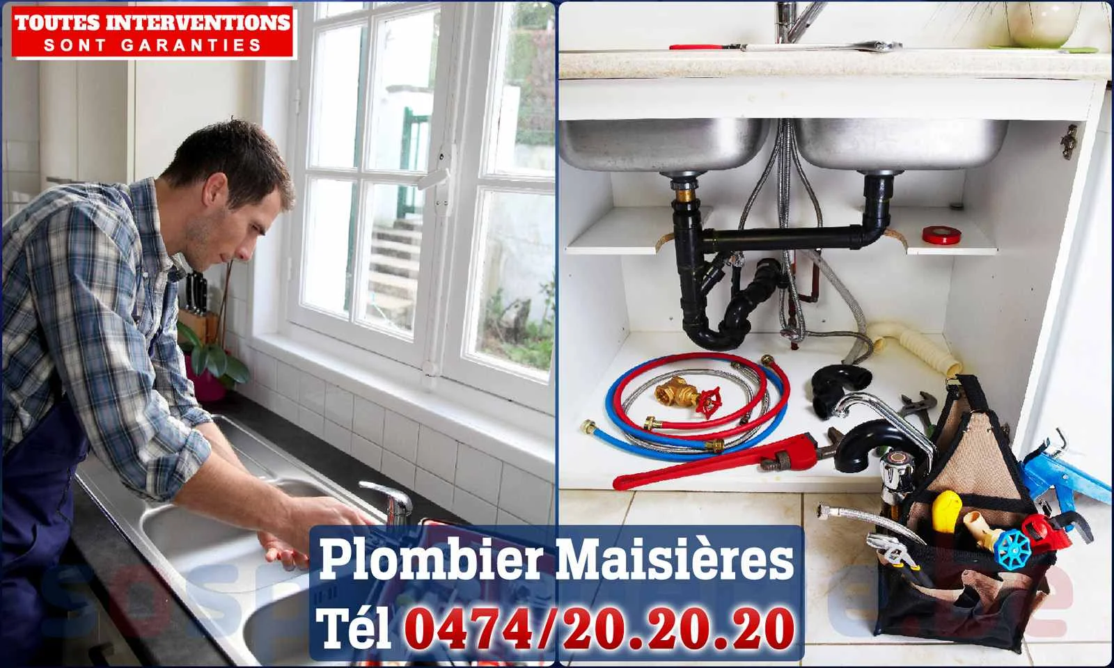SOS Plomberie - Plombier Maisières pour installation et
réparation