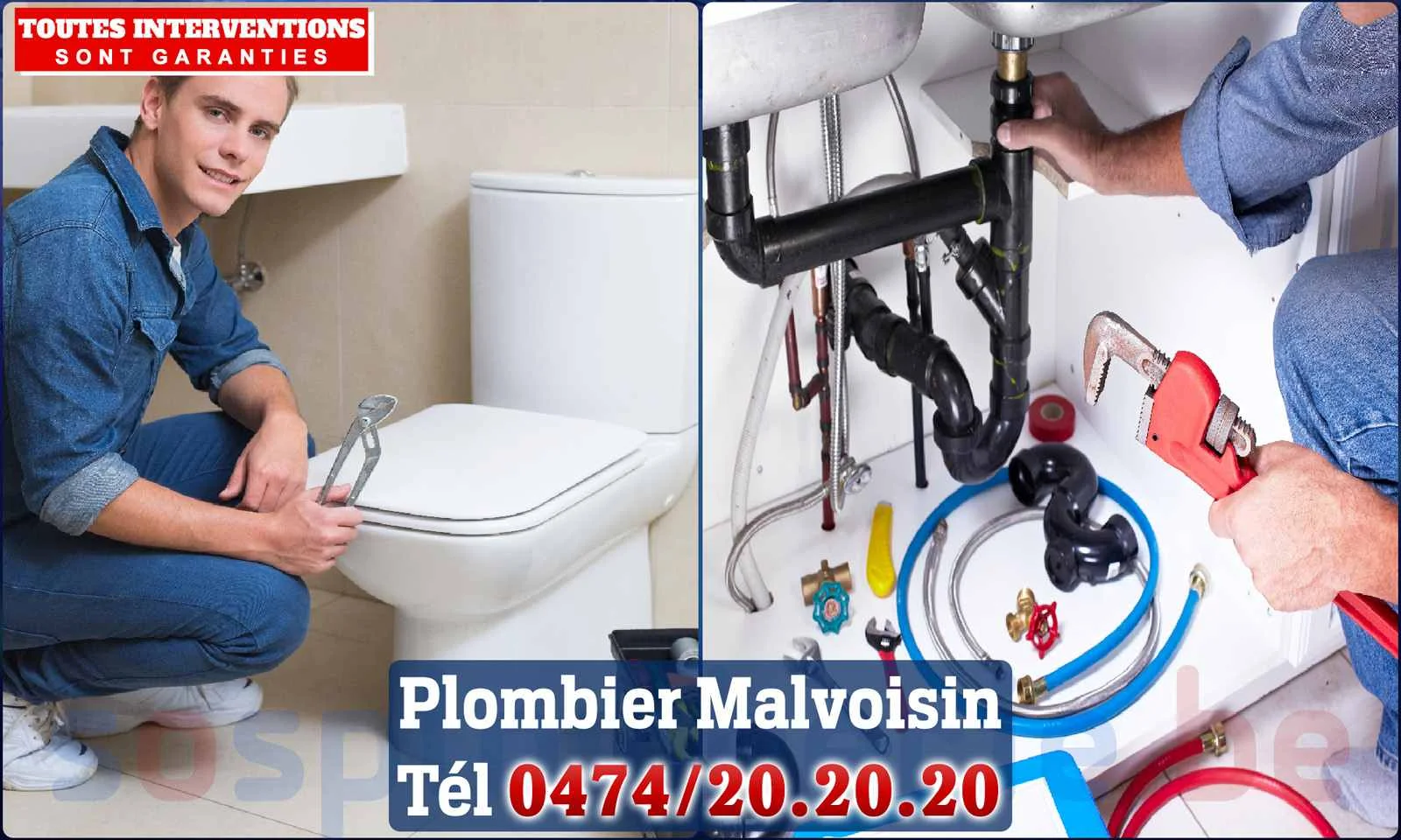 SOS Plomberie - Plombier Malvoisin pour installation et
réparation