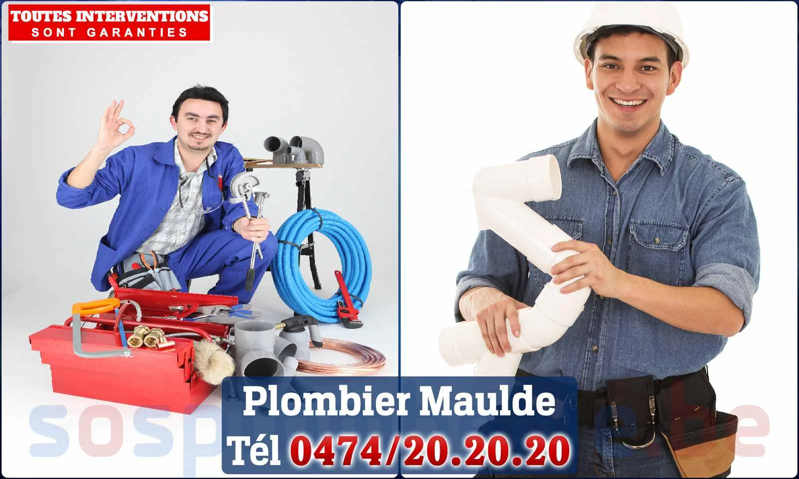 SOS Plomberie - Plombier Maulde pour installation et
réparation