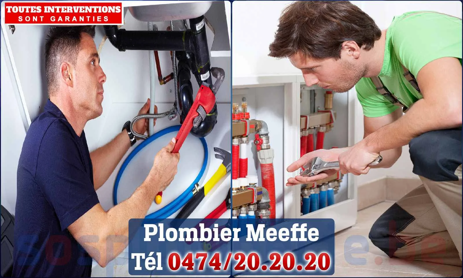 SOS Plomberie - Plombier Meeffe pour installation et
réparation