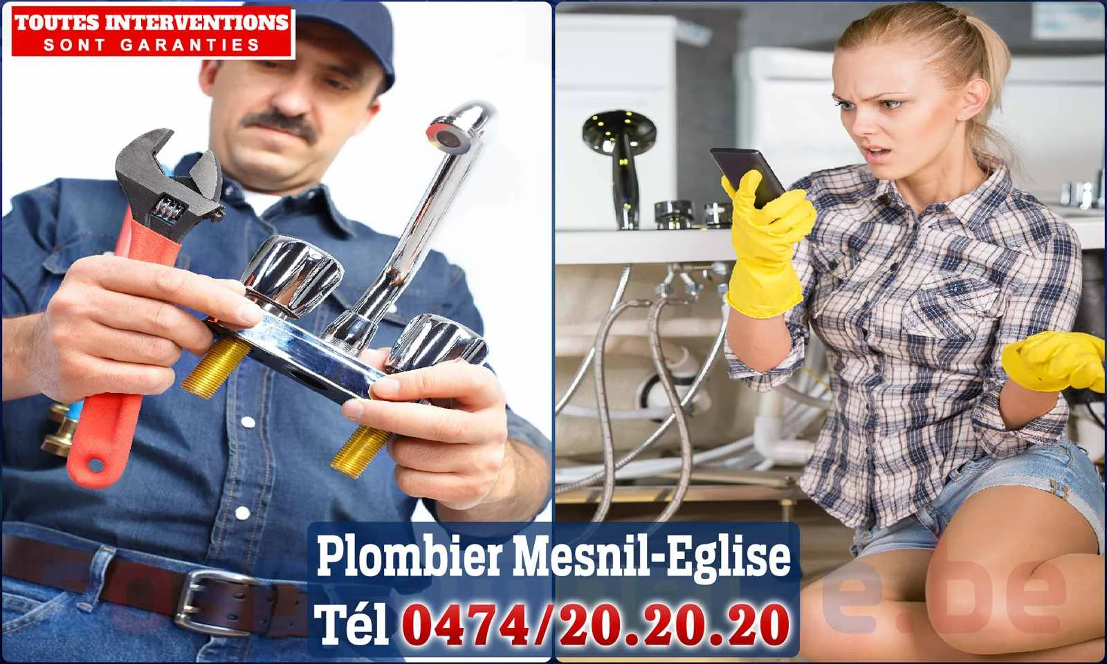 SOS Plomberie - Plombier Mesnil-Église pour installation et
réparation