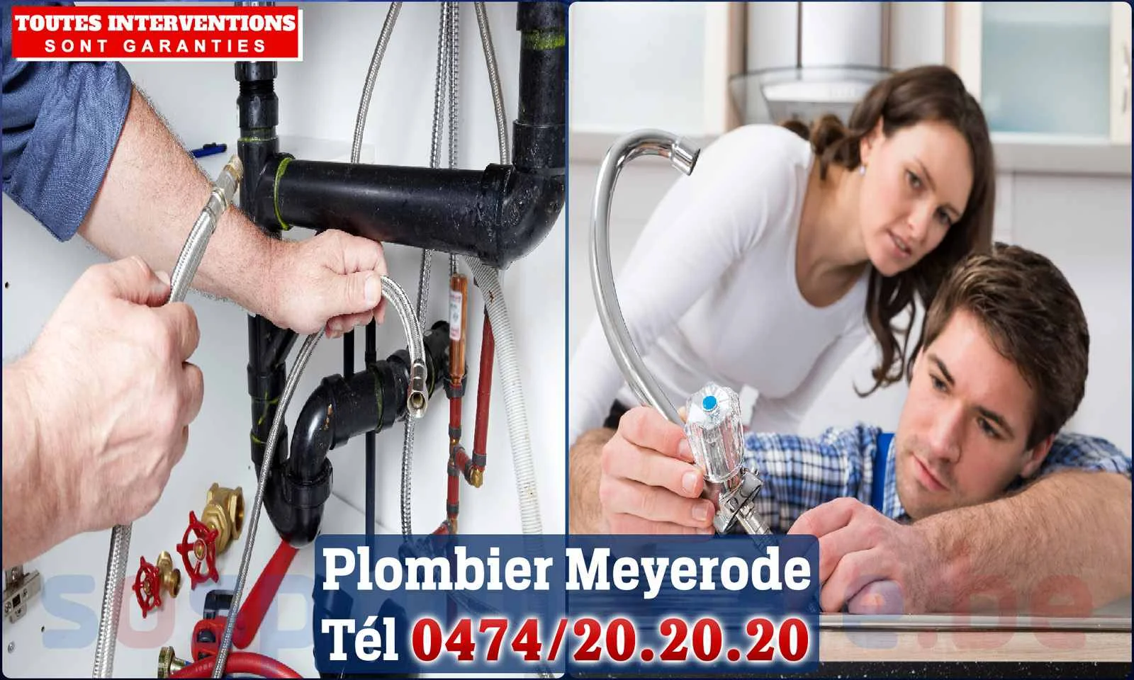 SOS Plomberie - Plombier Meyerode pour installation et
réparation