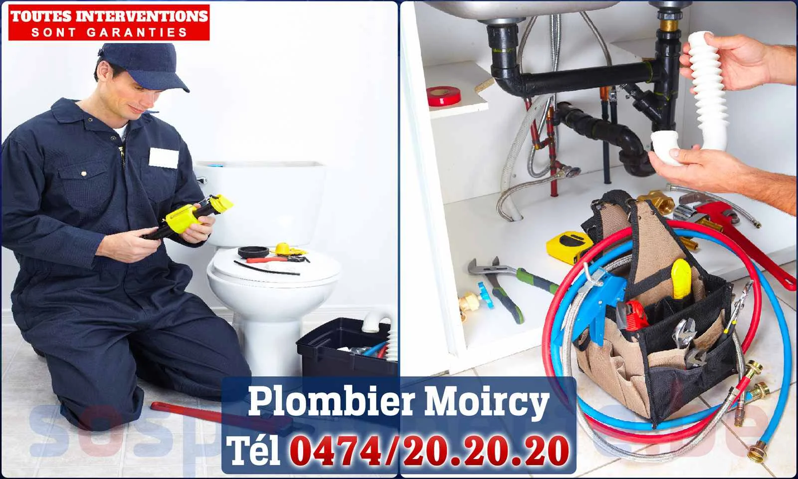 SOS Plomberie - Plombier Moircy pour installation et
réparation
