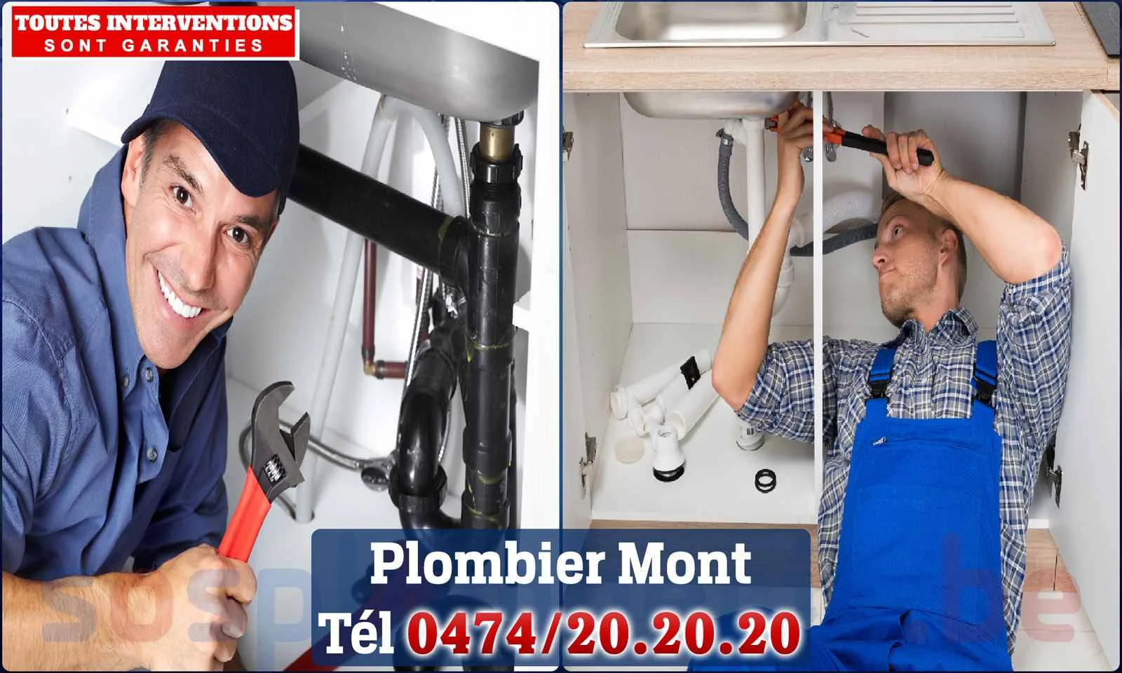 SOS Plomberie - Plombier Mont pour installation et
réparation