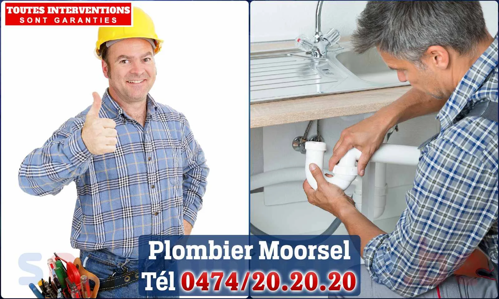 SOS Plomberie - Plombier Moorsel pour installation et
réparation