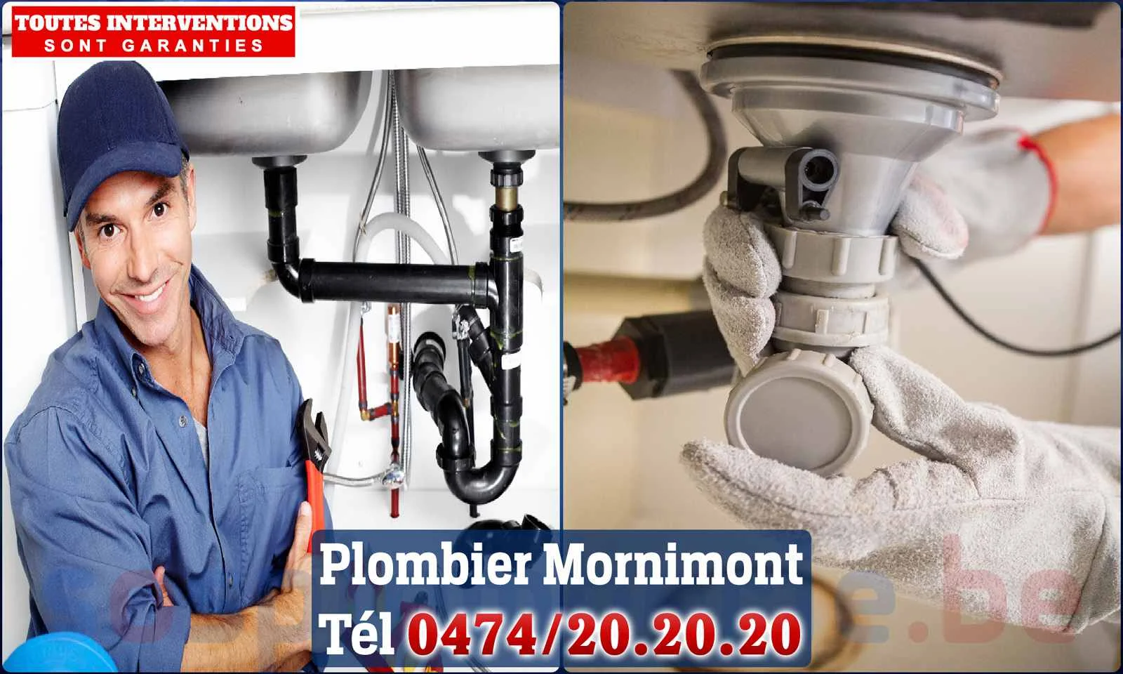 SOS Plomberie - Plombier Mornimont pour installation et
réparation