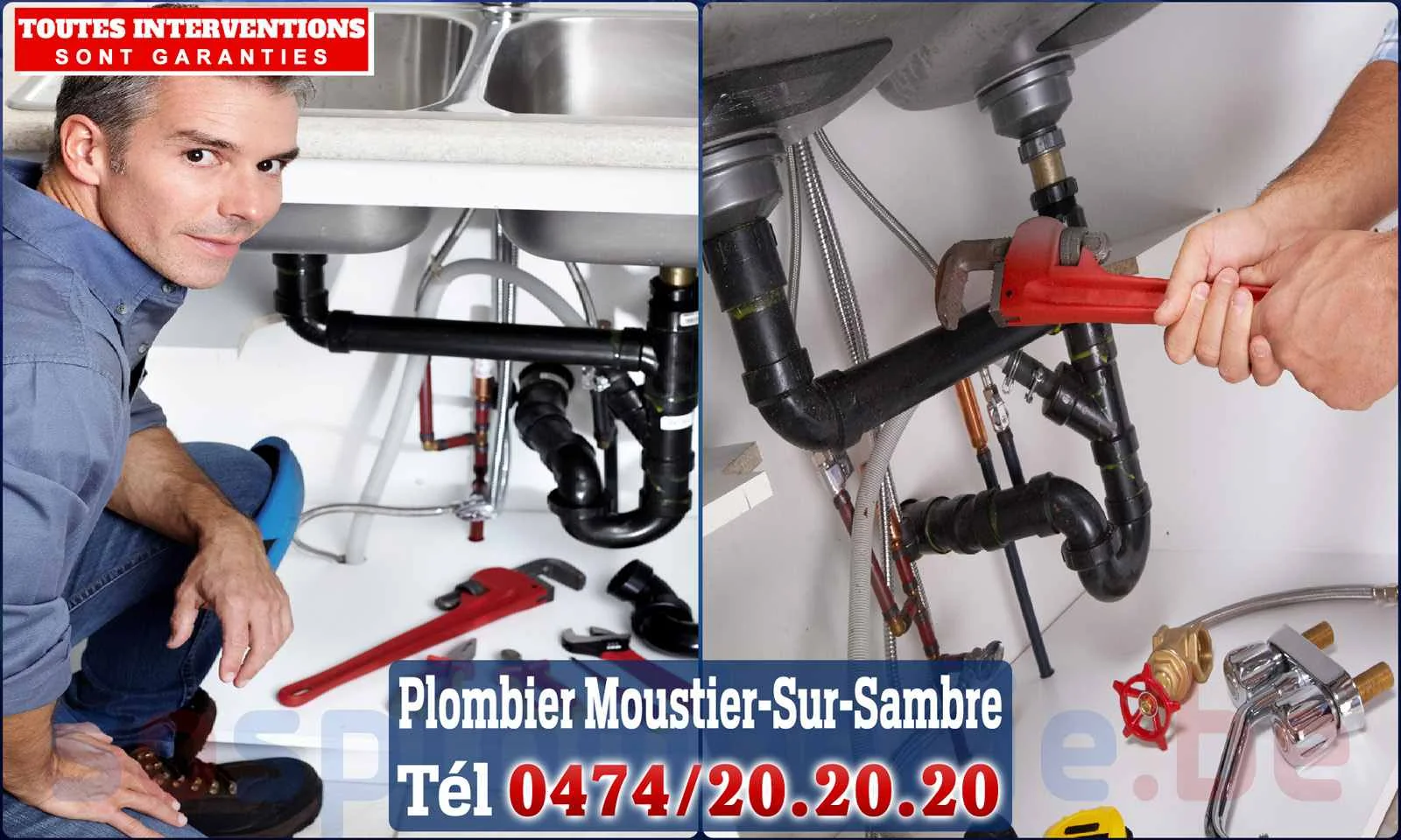 SOS Plomberie - Plombier Moustier-sur-Sambre pour installation et
réparation