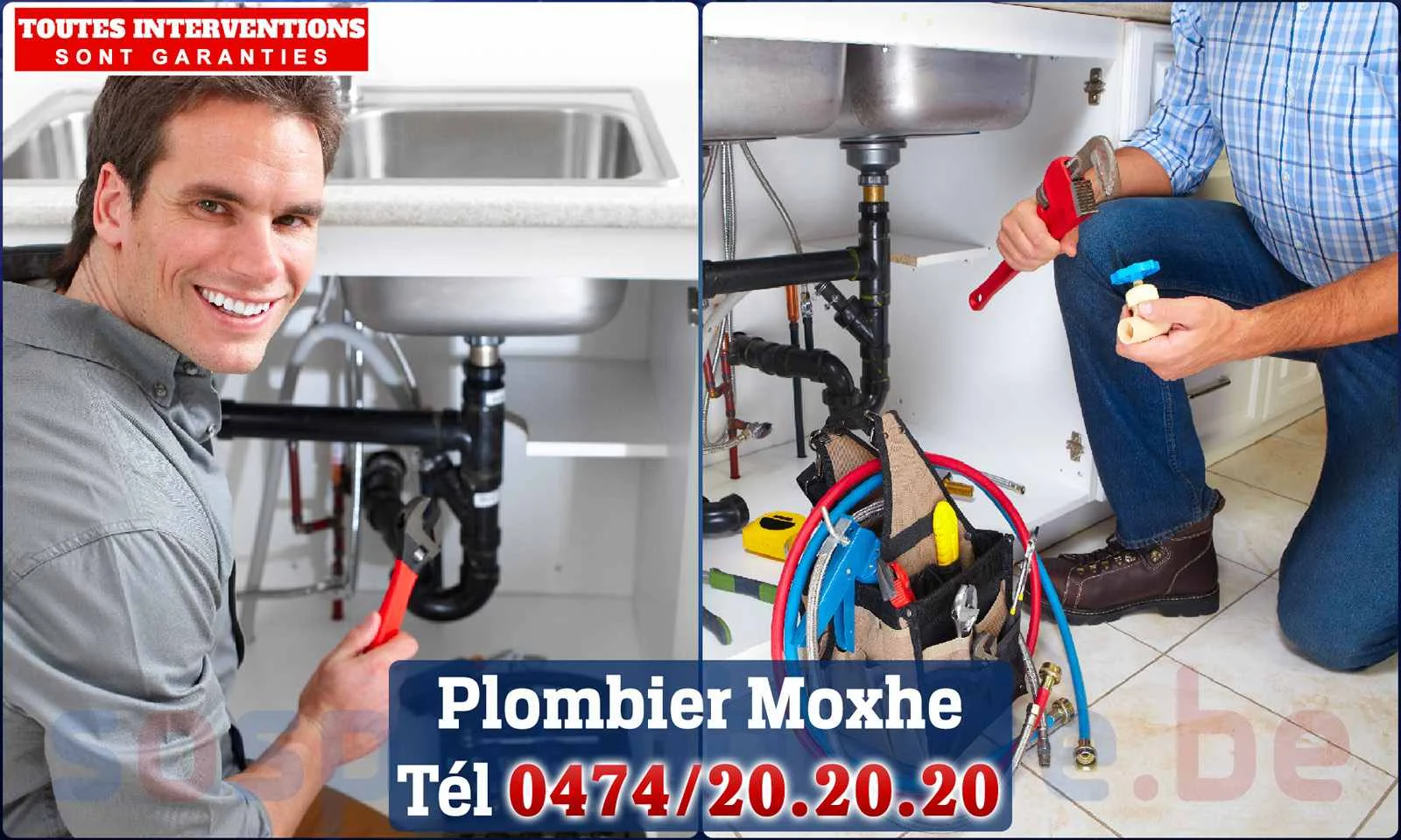SOS Plomberie - Plombier Moxhe pour installation et
réparation