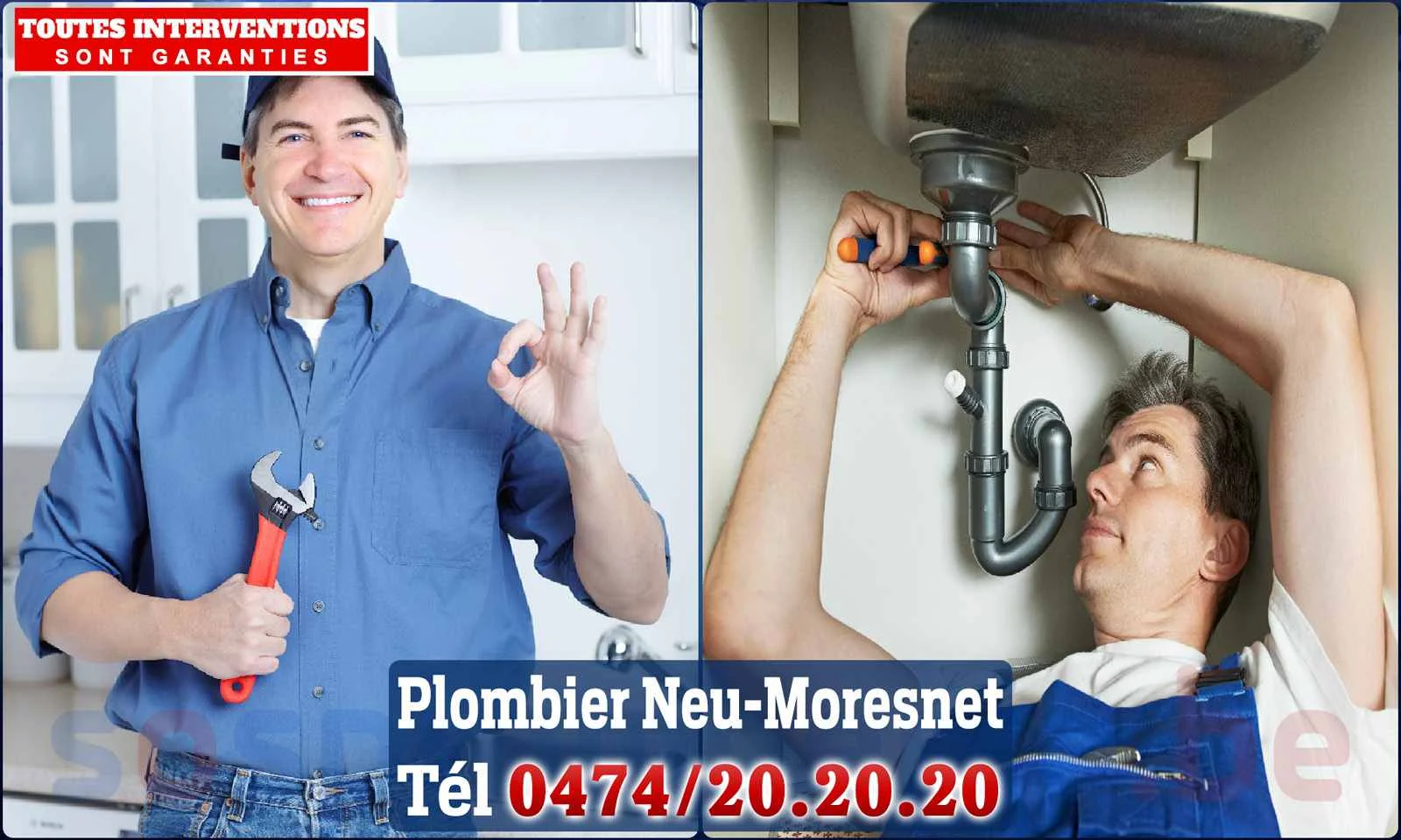 SOS Plomberie - Plombier Neu-Moresnet pour installation et
réparation