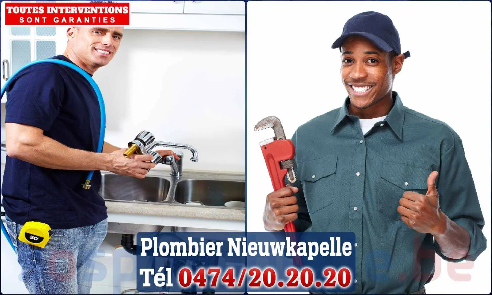 SOS Plomberie - Plombier Nieuwkapelle pour installation et
réparation