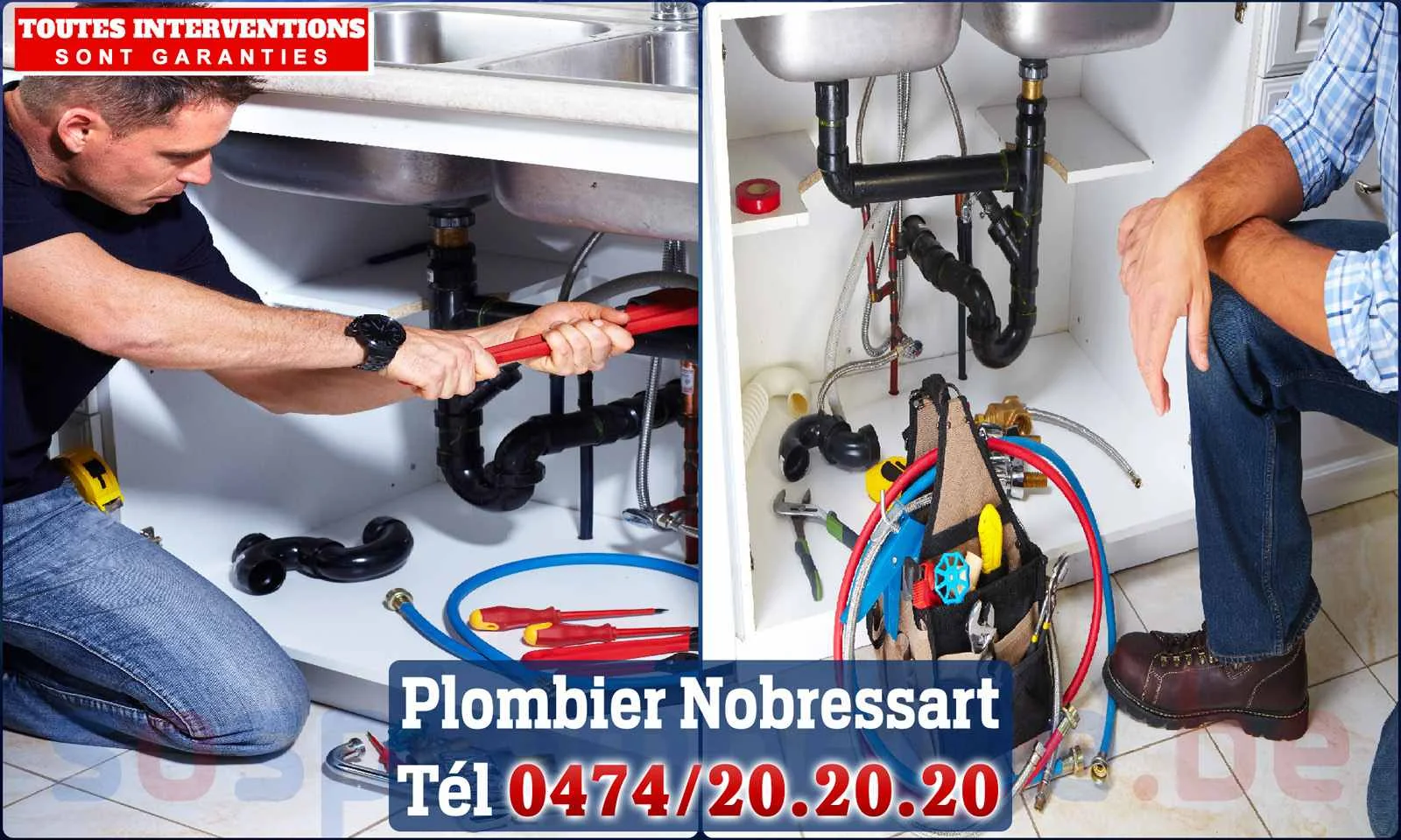 SOS Plomberie - Plombier Nobressart pour installation et
réparation