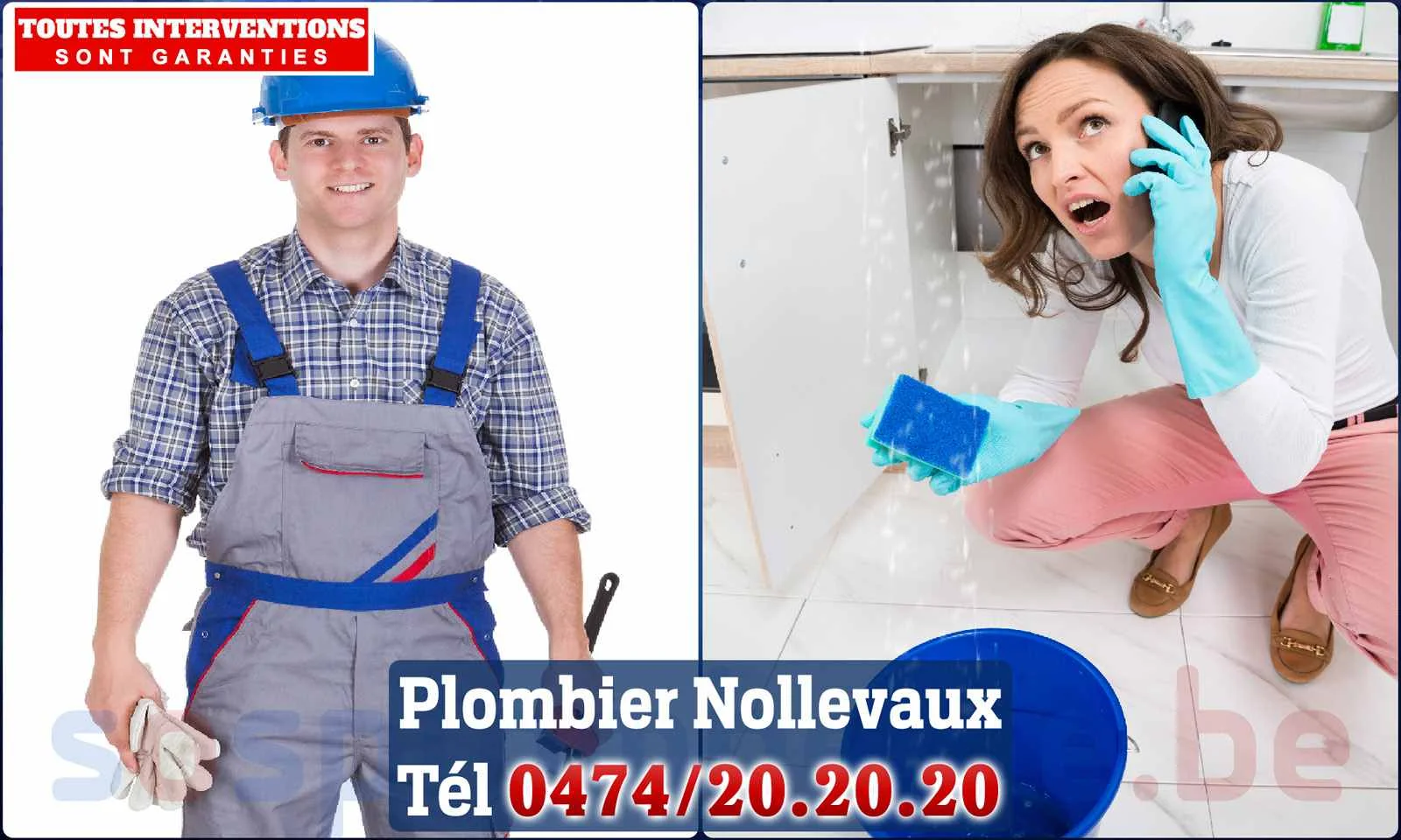 SOS Plomberie - Plombier Nollevaux pour installation et
réparation