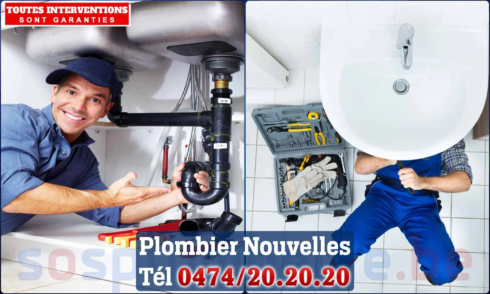 SOS Plomberie - Plombier Nouvelles pour installation et
réparation