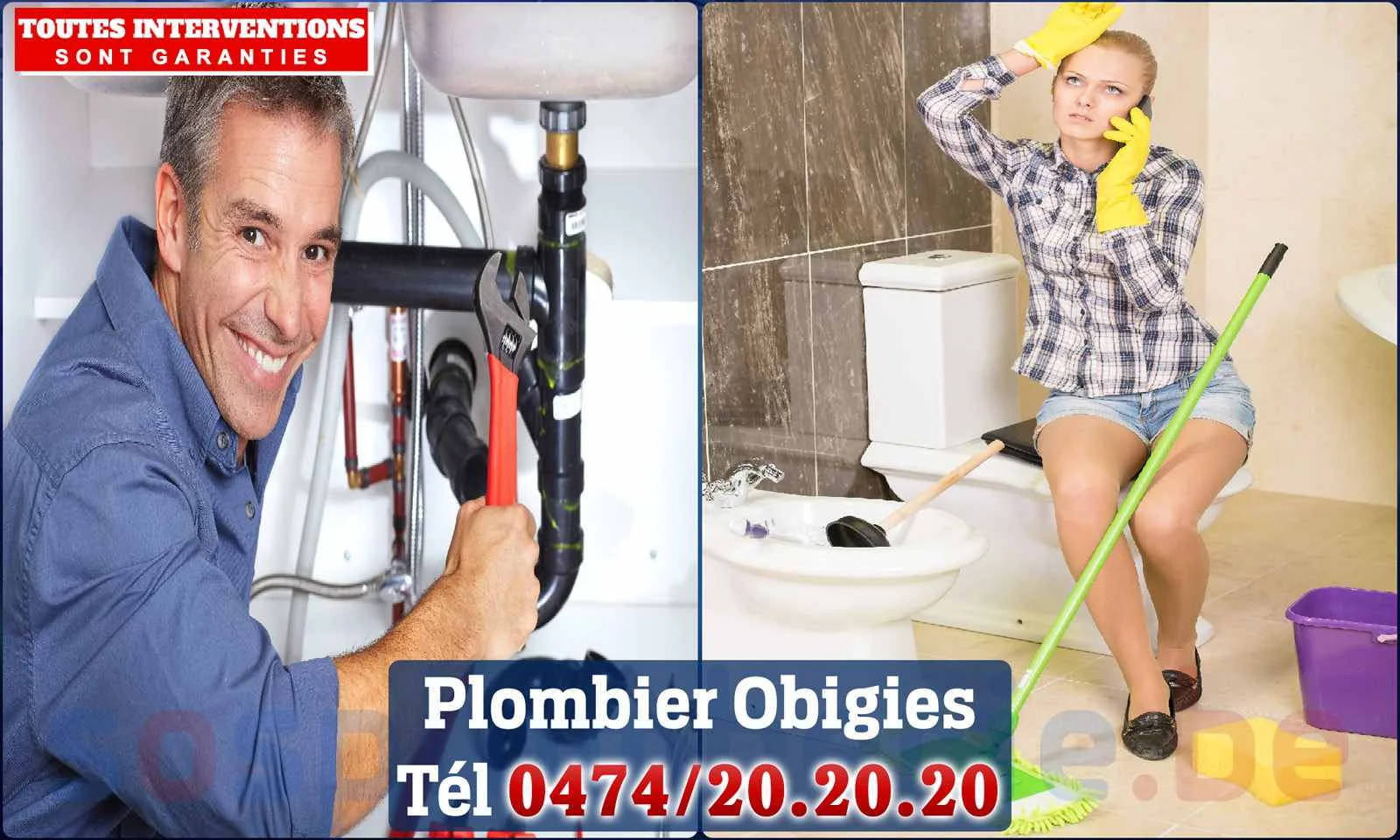 SOS Plomberie - Plombier Obigies pour installation et
réparation