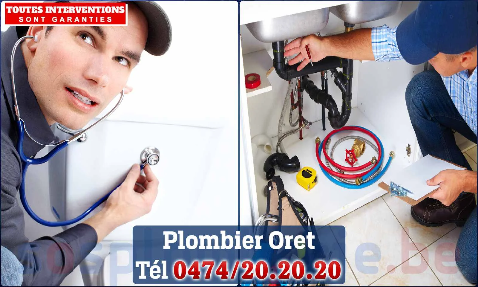 SOS Plomberie - Plombier Oret pour installation et
                    réparation