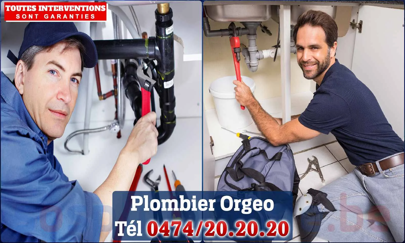 SOS Plomberie - Plombier Orgeo pour installation et
réparation