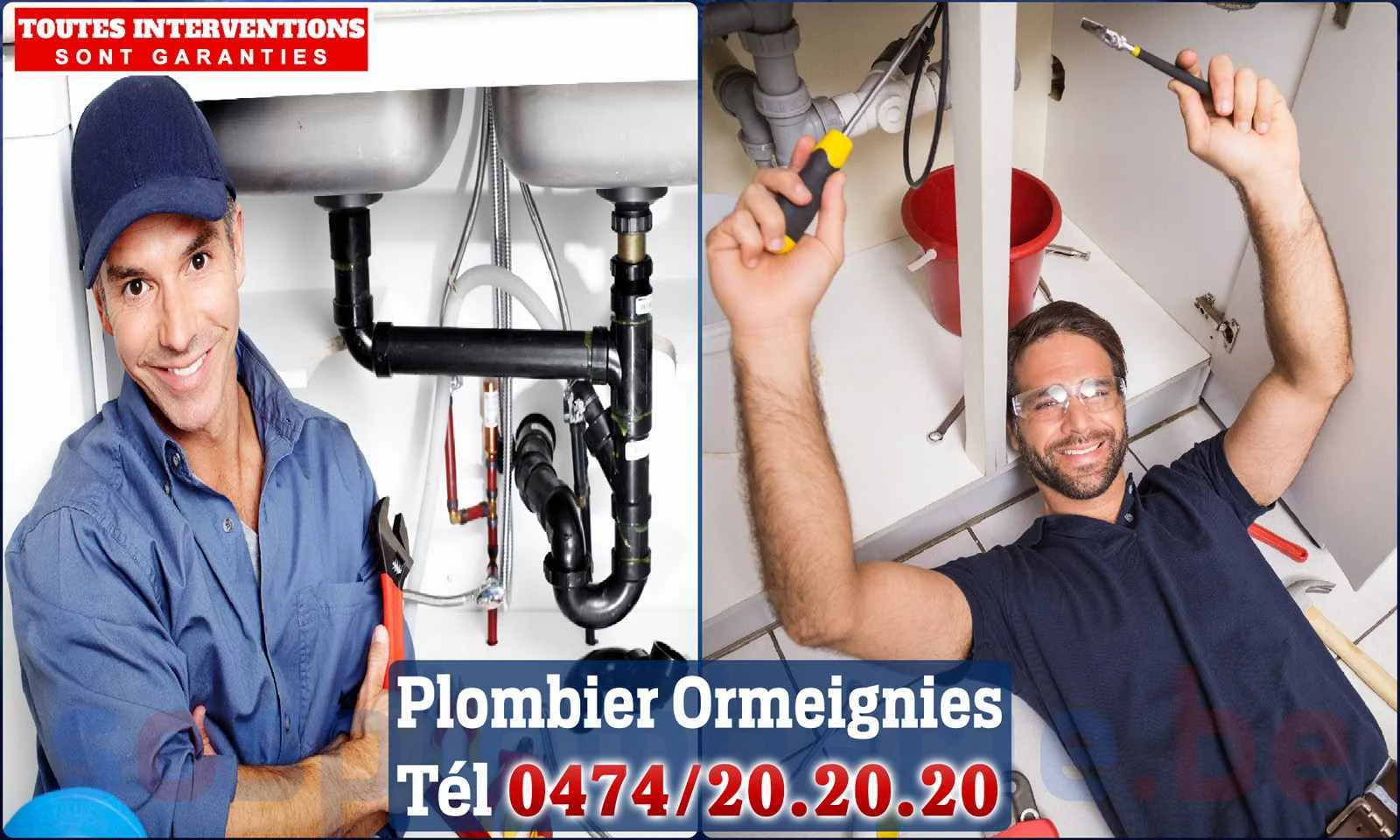 SOS Plomberie - Plombier Ormeignies pour installation et
réparation
