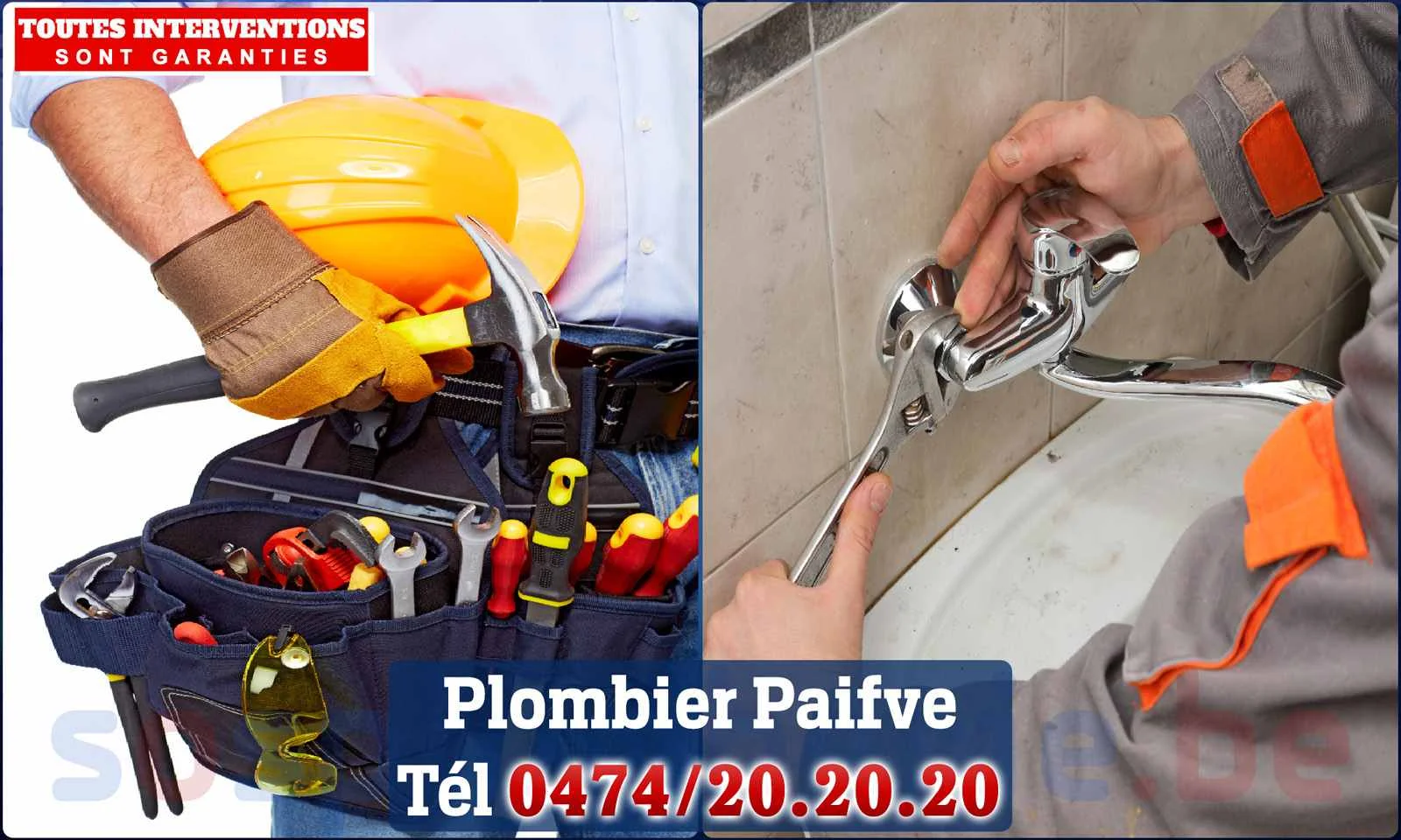 SOS Plomberie - Plombier Paifve pour installation et
réparation