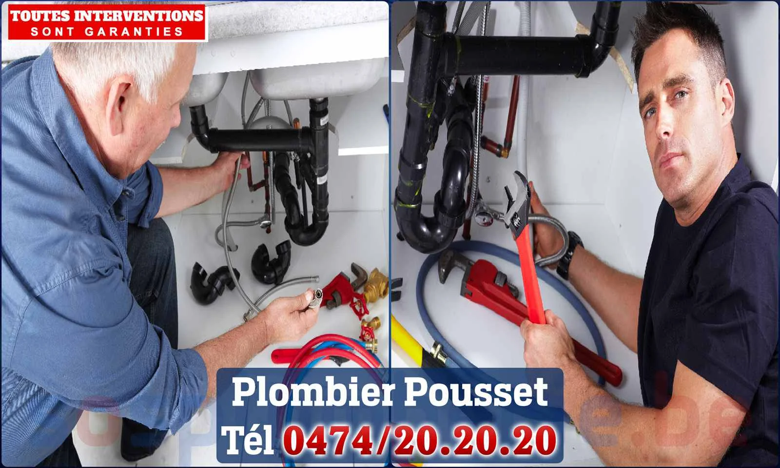 SOS Plomberie - Plombier Pousset pour installation et
réparation