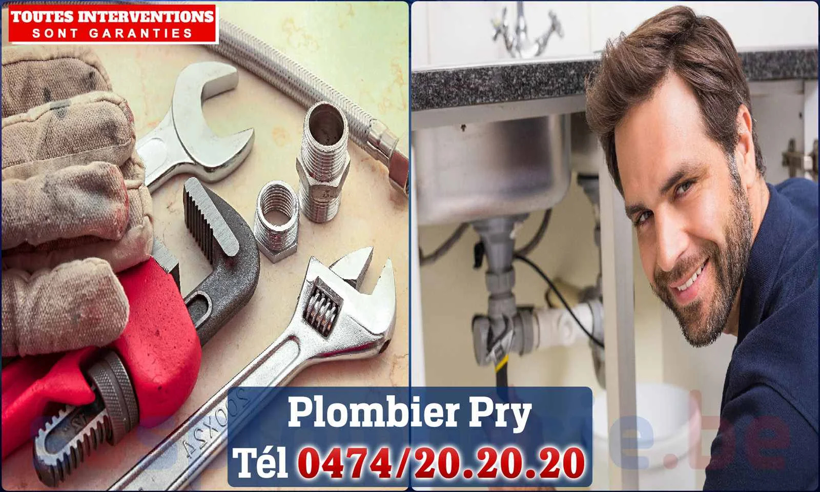 SOS Plomberie - Plombier Pry pour installation et
réparation