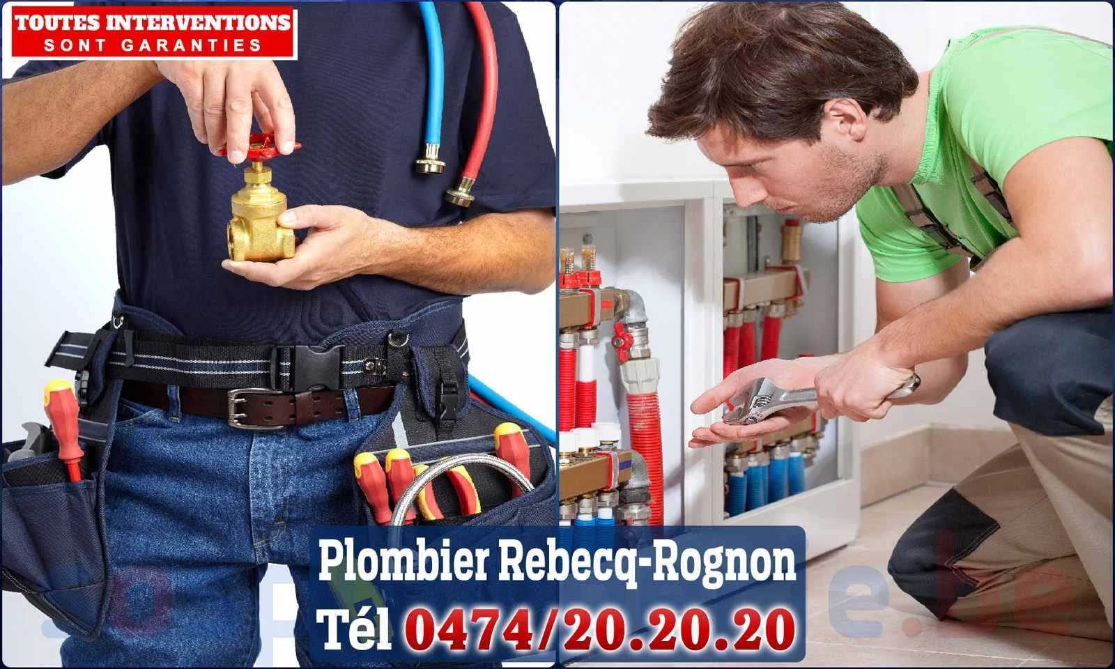 SOS Plomberie - Plombier Rebecq-Rognon pour installation et
réparation