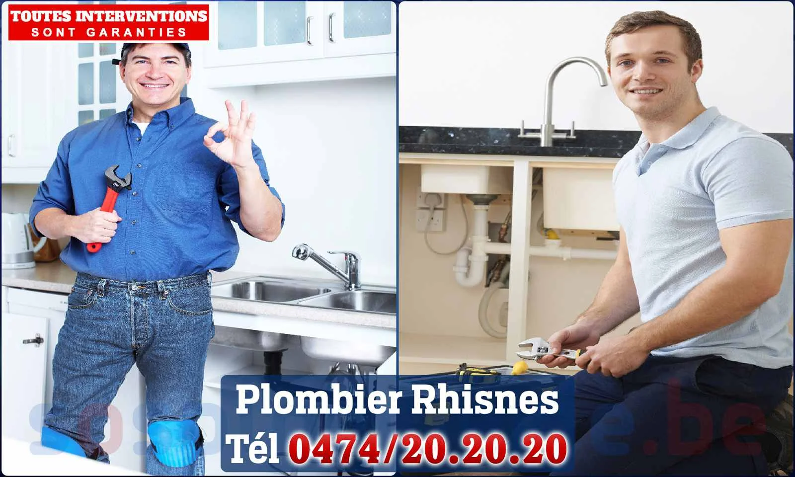 SOS Plomberie - Plombier Rhisnes pour installation et
                    réparation