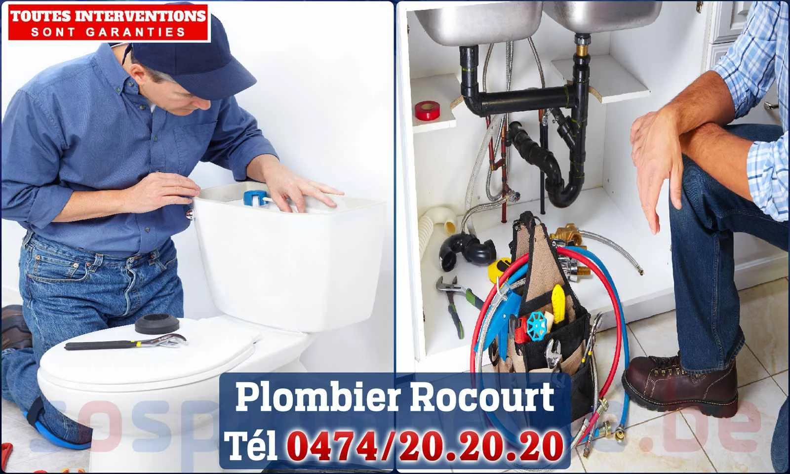 SOS Plomberie - Plombier Rocourt pour installation et
réparation