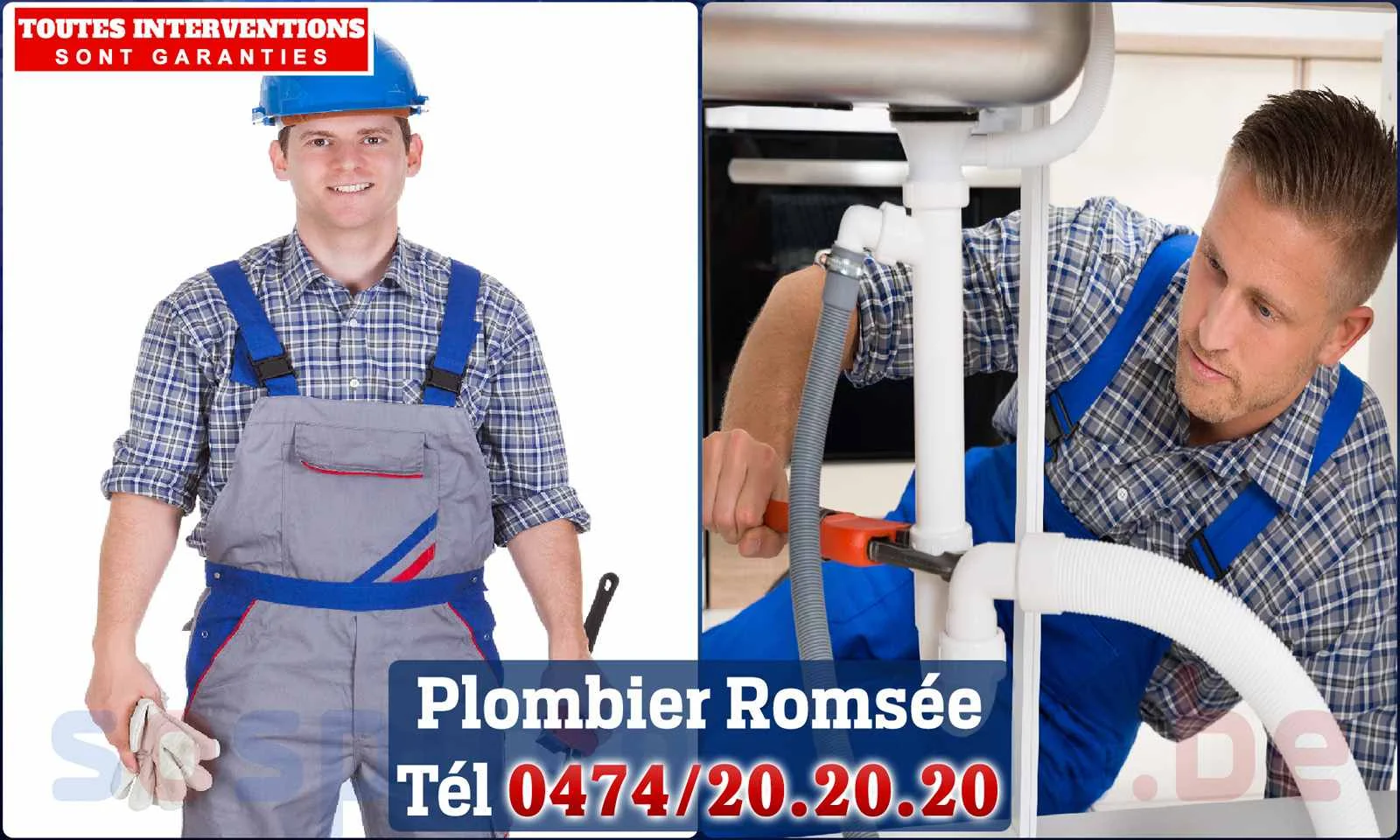 SOS Plomberie - Plombier Romsée pour installation et
                    réparation