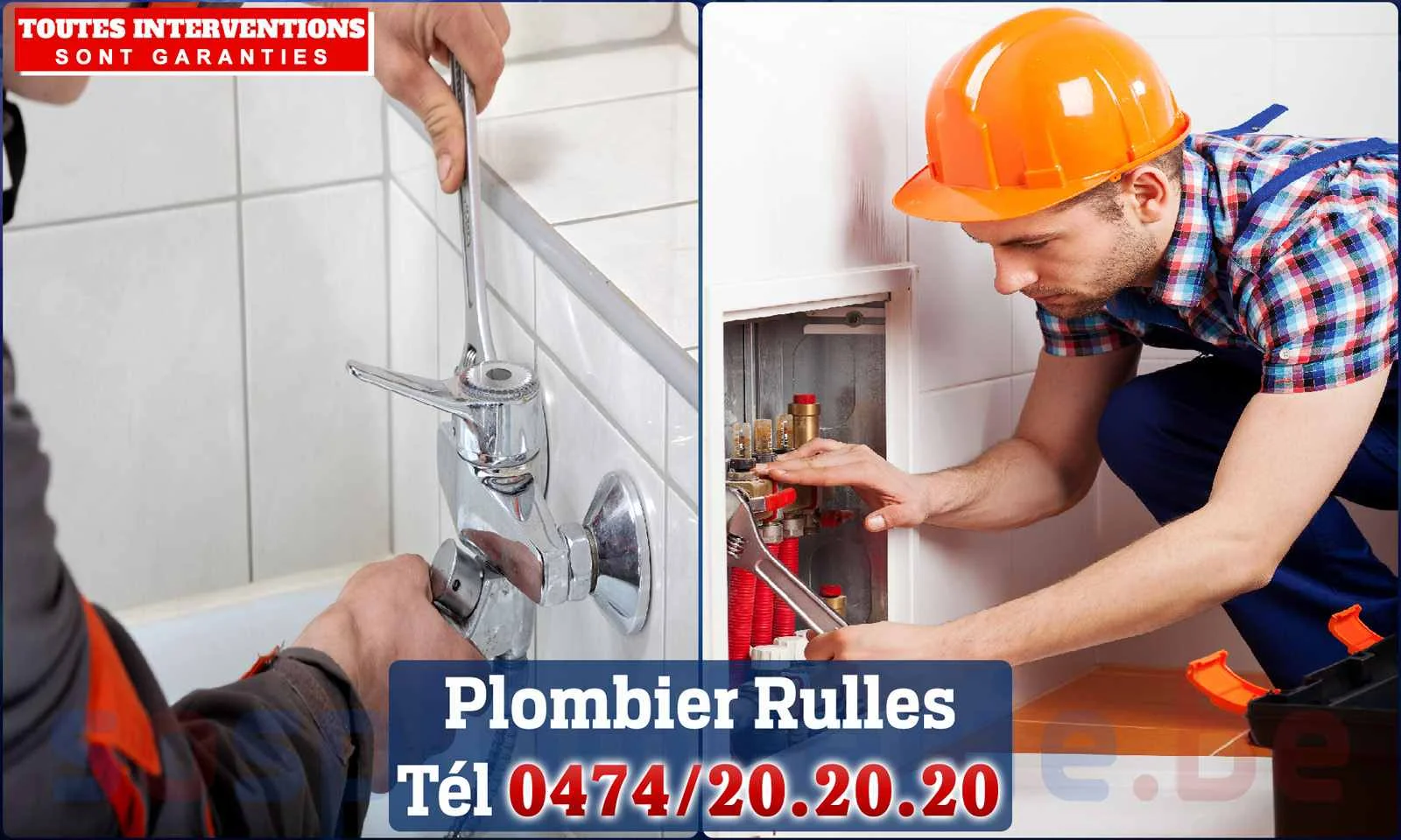 SOS Plomberie - Plombier Rulles pour installation et
                    réparation