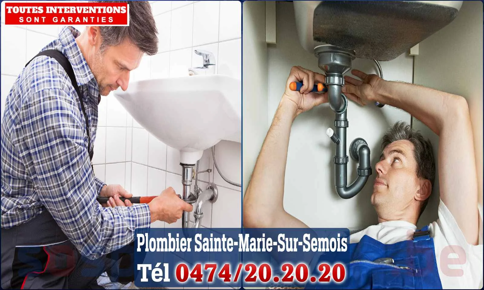 SOS Plomberie - Plombier Sainte-Marie-sur-Semois pour installation et
réparation