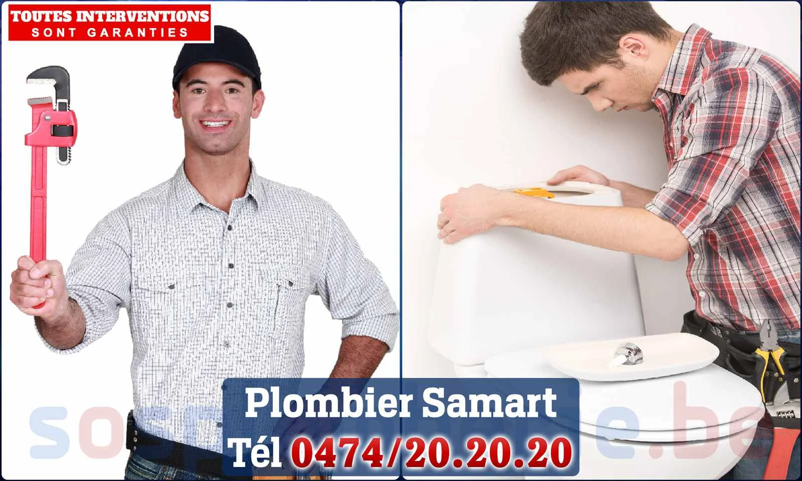 SOS Plomberie - Plombier Samart pour installation et
                    réparation