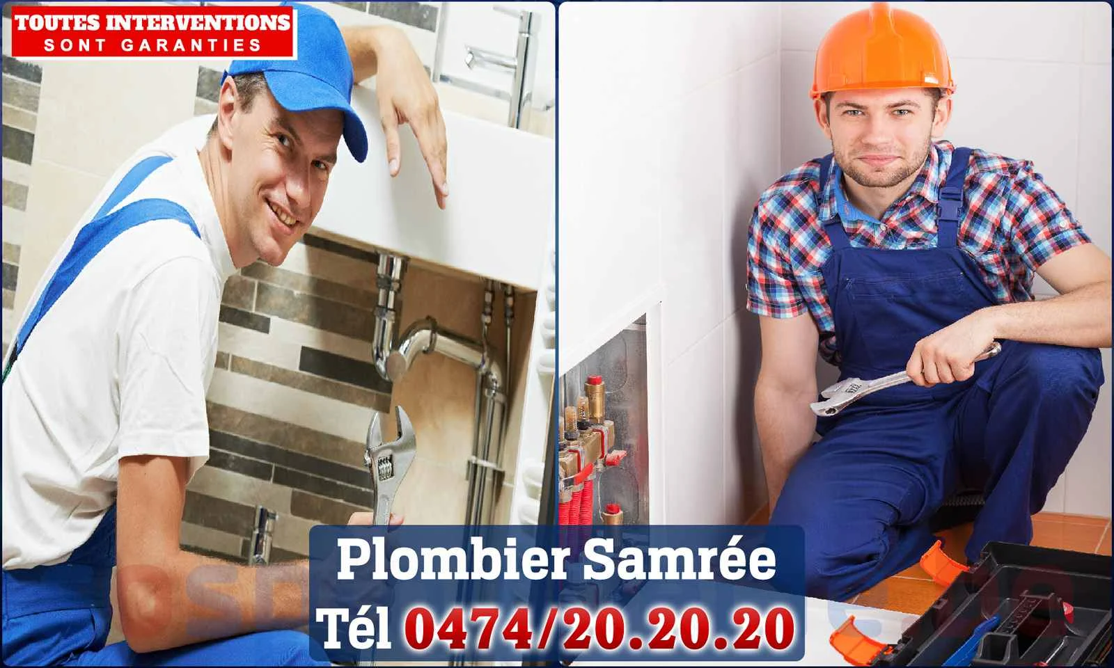 SOS Plomberie - Plombier Samrée pour installation et
réparation
