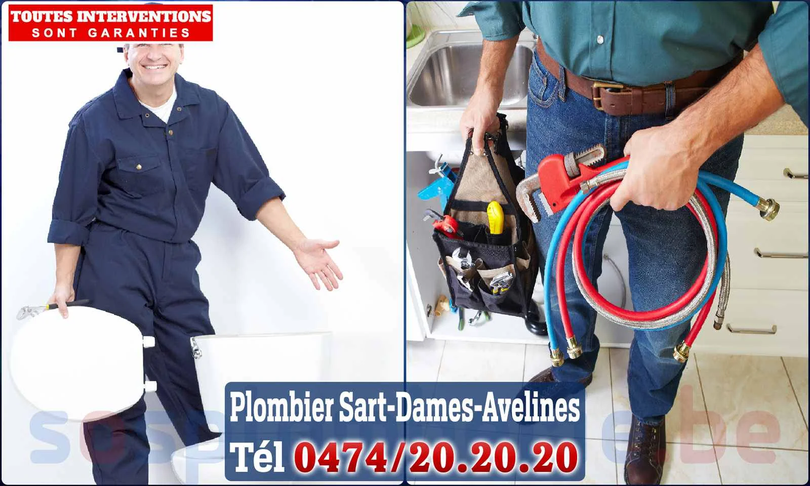 SOS Plomberie - Plombier Sart-Dames-Avelines pour installation et
réparation
