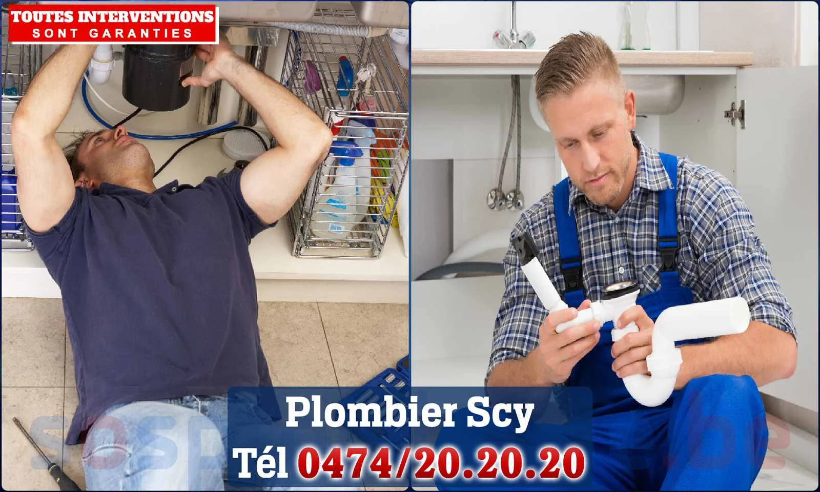 SOS Plomberie - Plombier Scy pour installation et
                    réparation