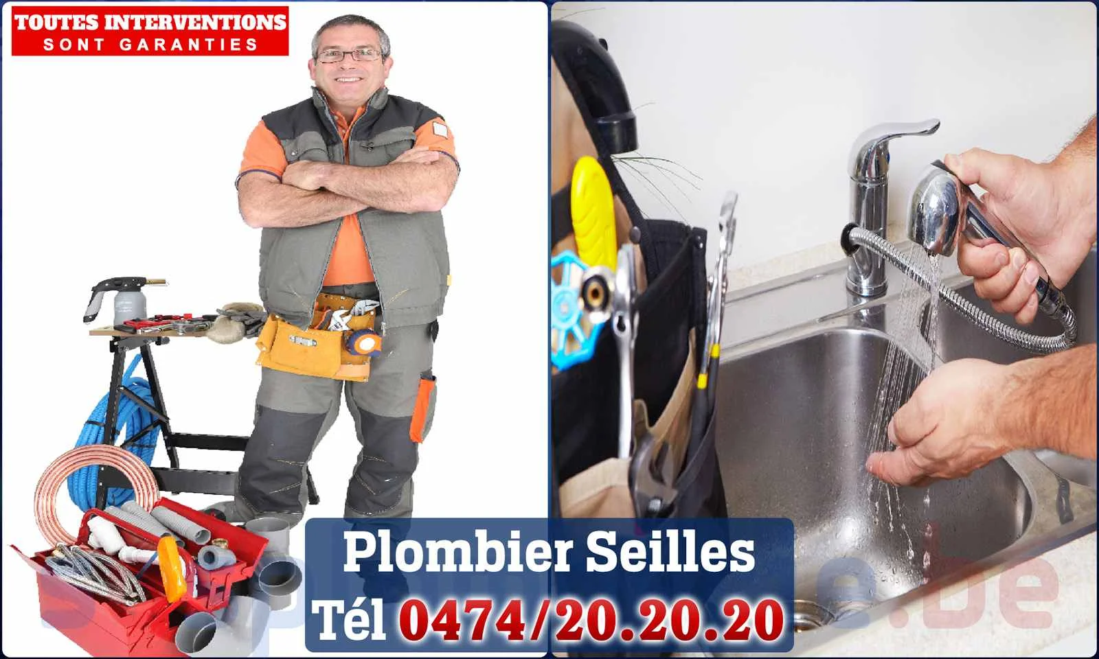 SOS Plomberie - Plombier Seilles pour installation et
réparation