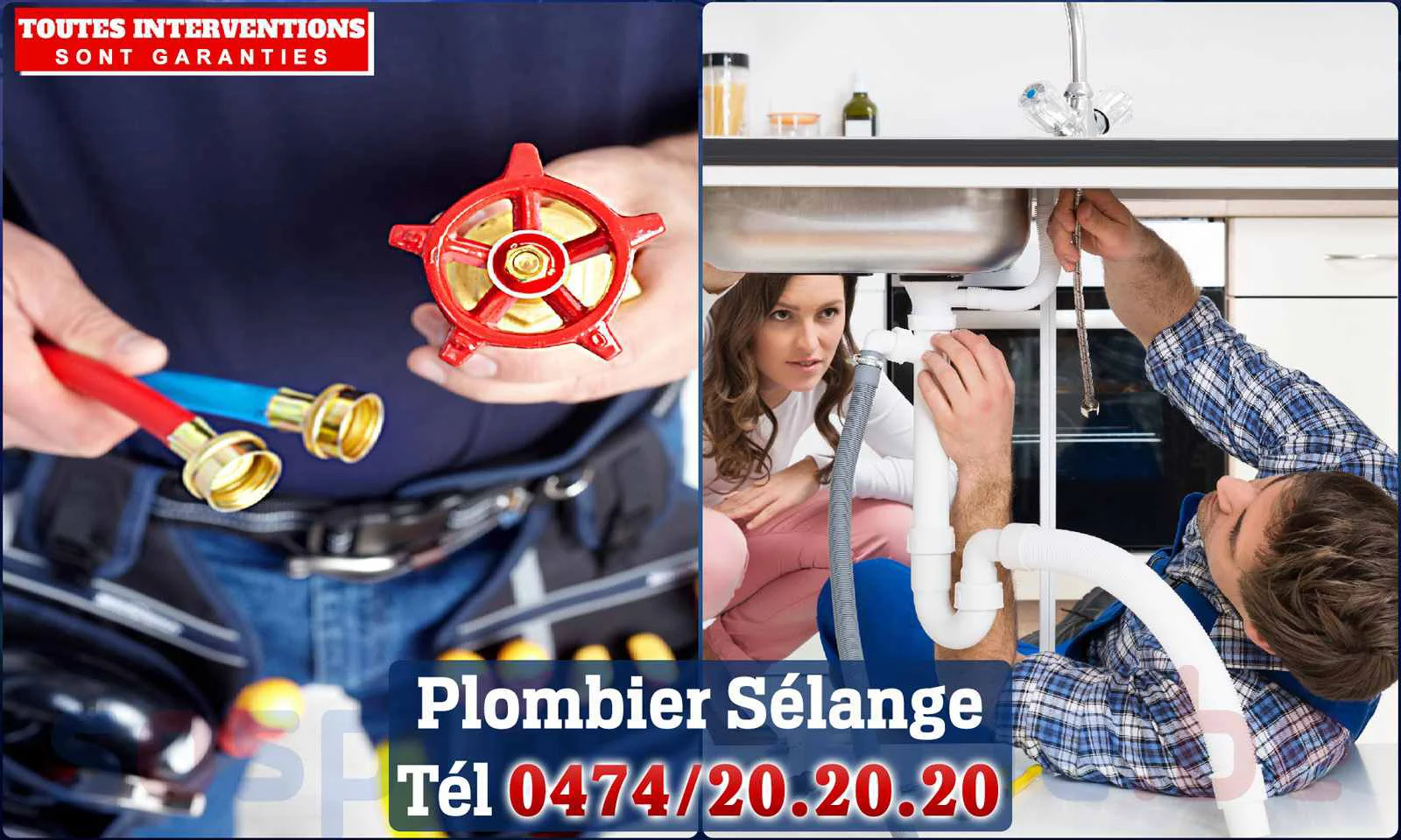 SOS Plomberie - Plombier Sélange pour installation et
réparation