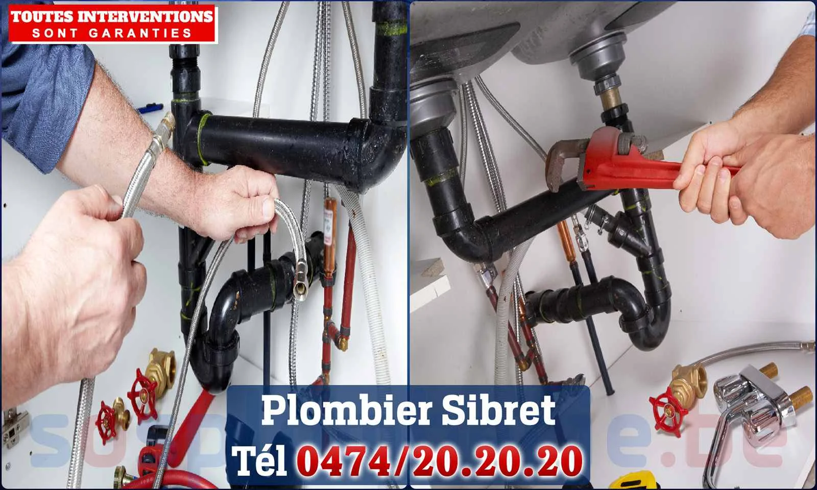 SOS Plomberie - Plombier Sibret pour installation et
                    réparation