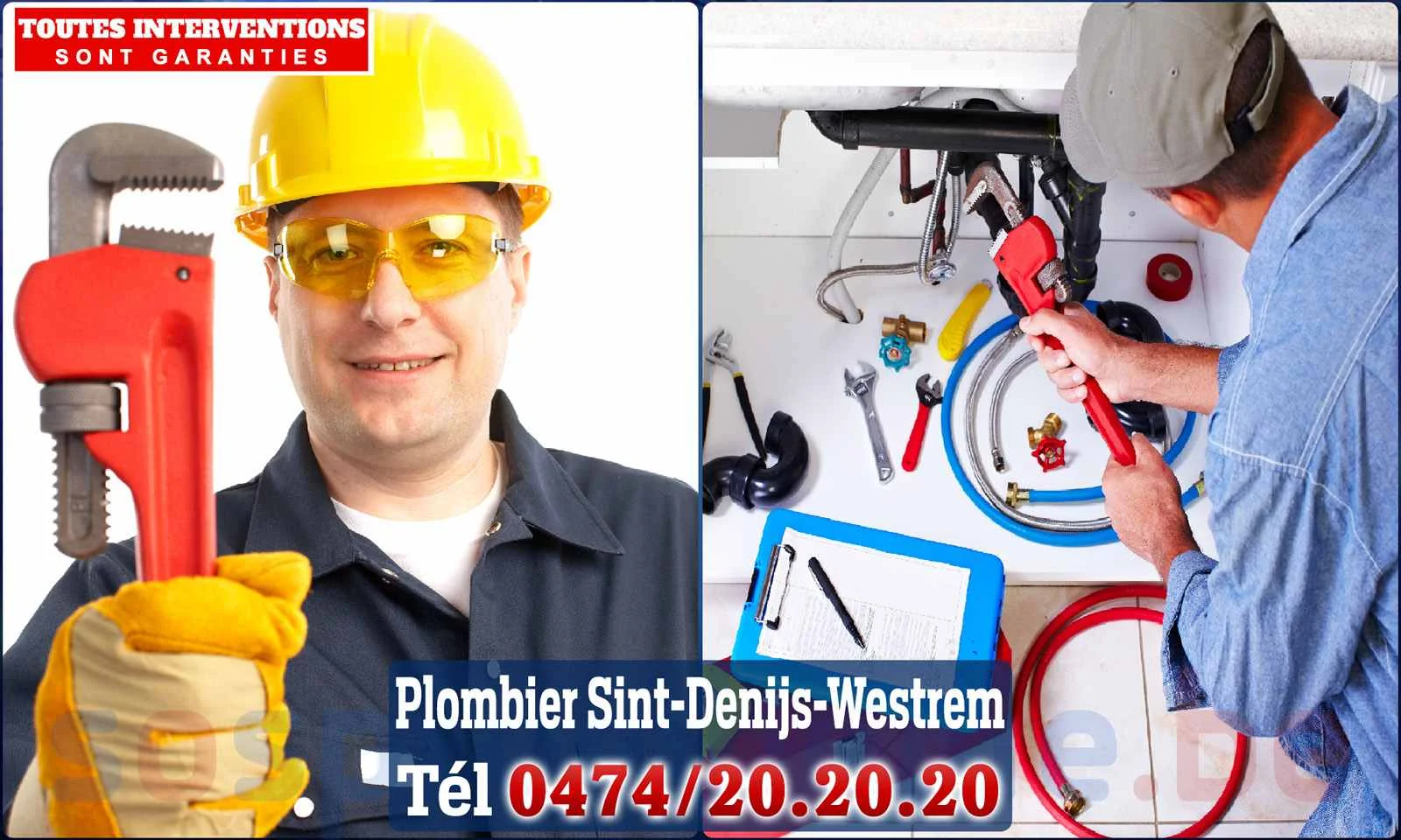 SOS Plomberie - Plombier Sint-Denijs-Westrem pour installation et
réparation