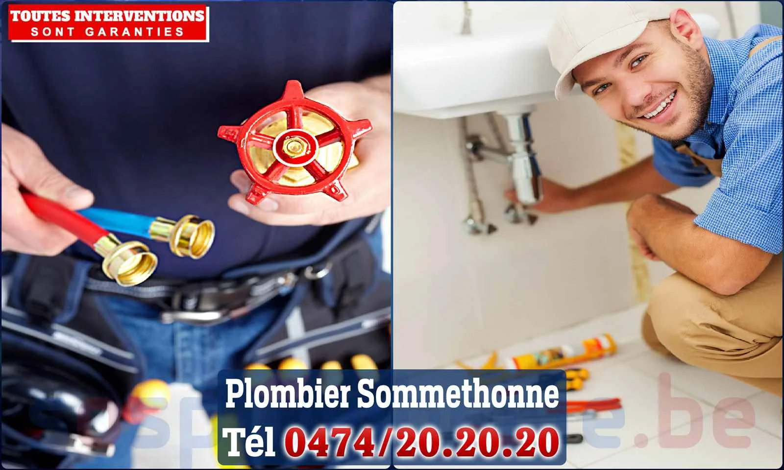 SOS Plomberie - Plombier Sommethonne pour installation et
réparation