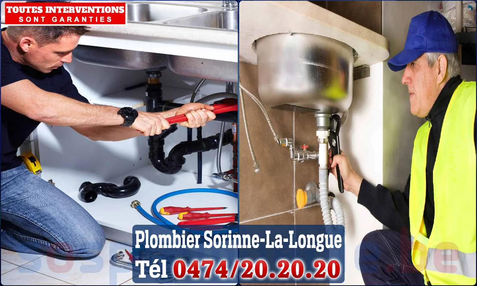 SOS Plomberie - Plombier Sorinne-la-Longue pour installation et
                    réparation